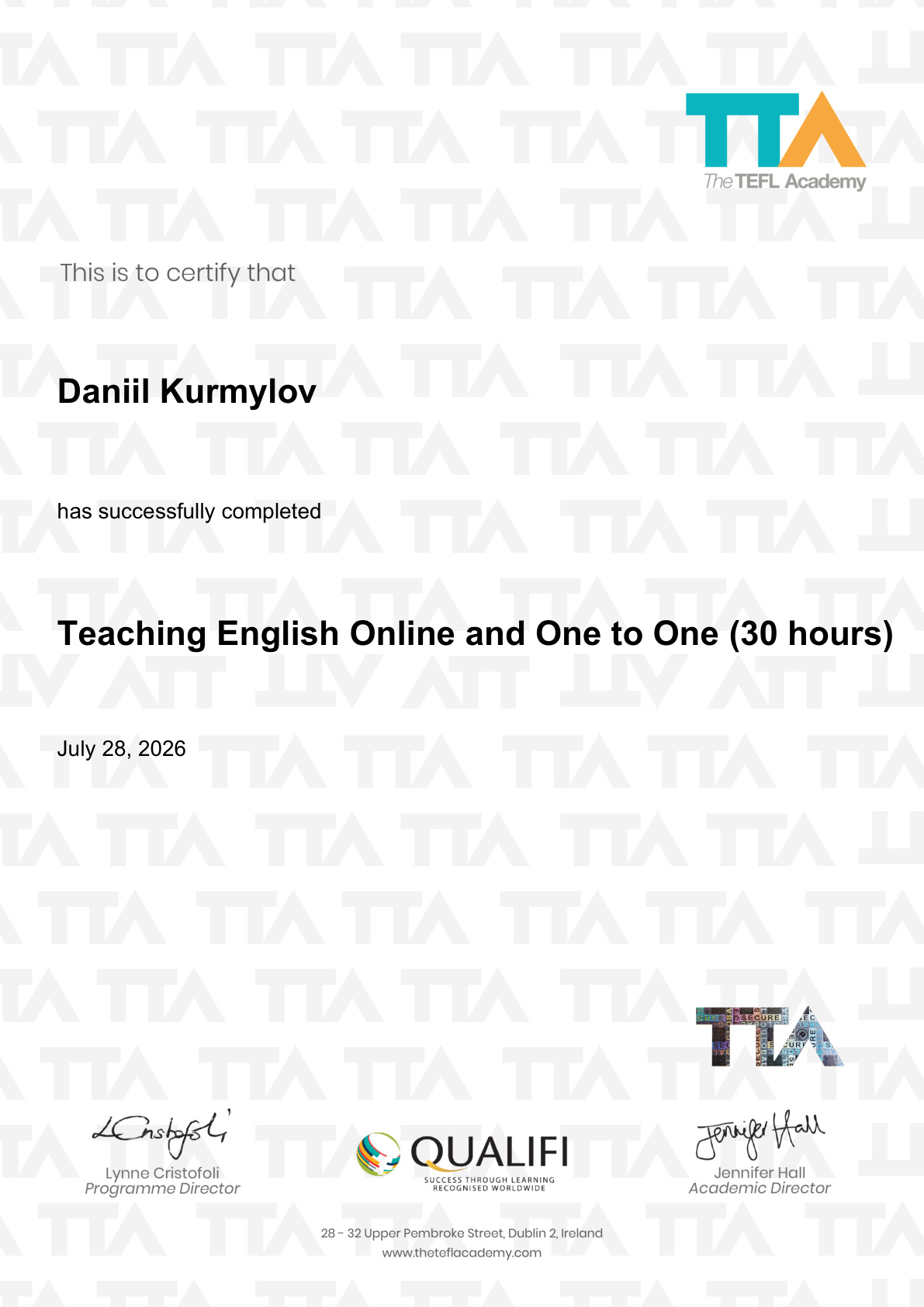 Teaching English Online